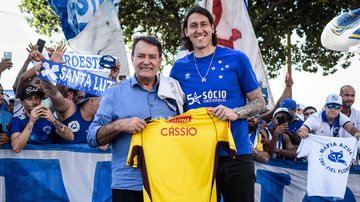 Após suspense, Cruzeiro anuncia a contratação de Cássio - Gustavo Aleixo / Cruzeiro