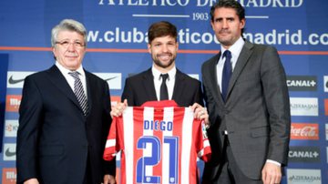 Diego Ribas relembra passagem pelo Atlético de Madrid - Atlético de Madrid