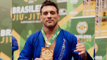 Patrick Gaudio conquistou o bicampeonato brasileiro na faixa-preta - Divulgação