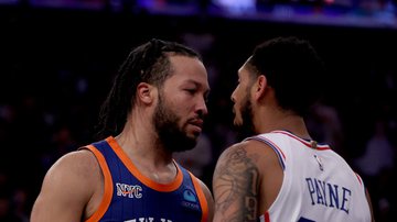 New York Knicks e Philadelphia 76ers - Getty Images
