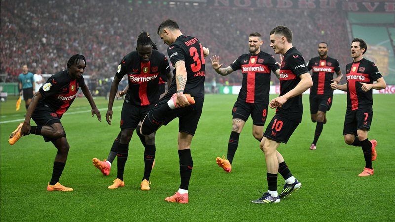 Leverkusen confirma favoritismo e é campeão da Copa da Alemanha - Getty Images