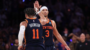 Knicks vencem mais uma nos playoffs da NBA - Getty Images