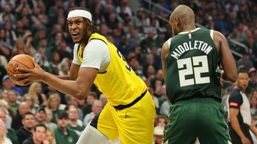 Indiana Pacers elimina o Milwaukee Bucks nos playoffs - Getty Images