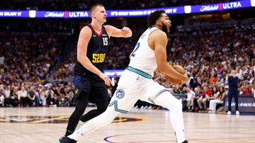 Wolves eliminam os Nuggets na NBA - Getty Images