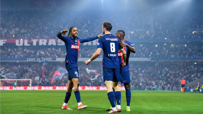 PSG supera Lyon e conquista título da Copa da França - Getty Images
