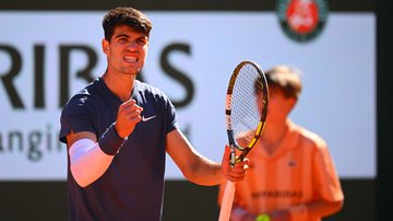 Alcaraz vence Sinner em Roland Garros - Getty Images