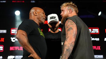 Mike Tyson e Jake Paul - Getty Images