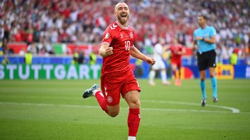 Dinamarca empata com gol de Eriksen - Getty Images