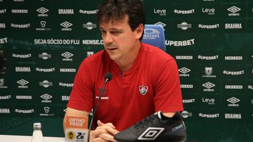 Diniz nega medo de demissão - Flickr Fluminense / Matheus Gonçalves