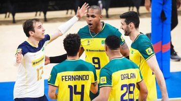 Brasil bate Holanda na Liga das Nações - CBV