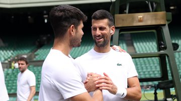 Wimbledon pode ter revanche da final entre Alcaraz e Djokovic - Getty Images