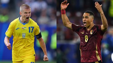 Ucrânia e Bélgica pela Eurocopa - Getty Images