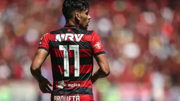 Paquetá atuando pelo Flamengo - Reprodução