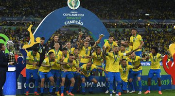 Seleção Brasileira, campeã da Copa América 2019 - GettyImages