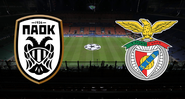 PAOK e Benfica se enfrentam em partida única - GettyImages/Divulgação