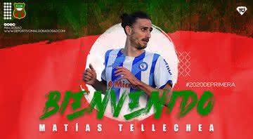 Matias Tellechea volta ao Deportivo Maldonado - Divulgação/Deportivo Maldonado