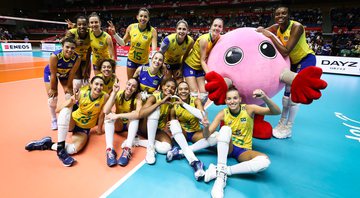 Seleção Brasileira volta a vencer - Divulgação/FIBV