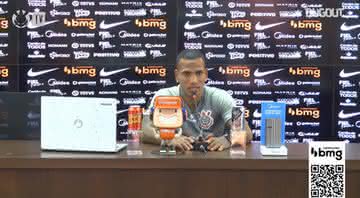 Otero em entrevista coletiva - Dugout/Corinthians TV