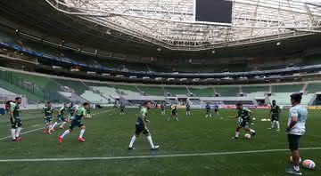Departamento de Futebol seguirá em férias até o dia 30 de abril - Cesar Grecco/Palmeiras