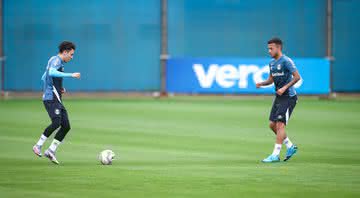 Grêmio segue treinando no CT Luiz Carvalho - LUCAS UEBEL / GRÊMIO FBPA