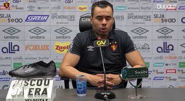 Jair Ventura critica arbitragem no jogo contra o Palmeiras - TV Sport / Youtube