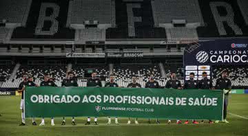 Fluminense teve uma volta nem um pouco agradável ao futebol! - Fotos Públicas/LUCAS MERÇON / FLUMINENSE F.C.