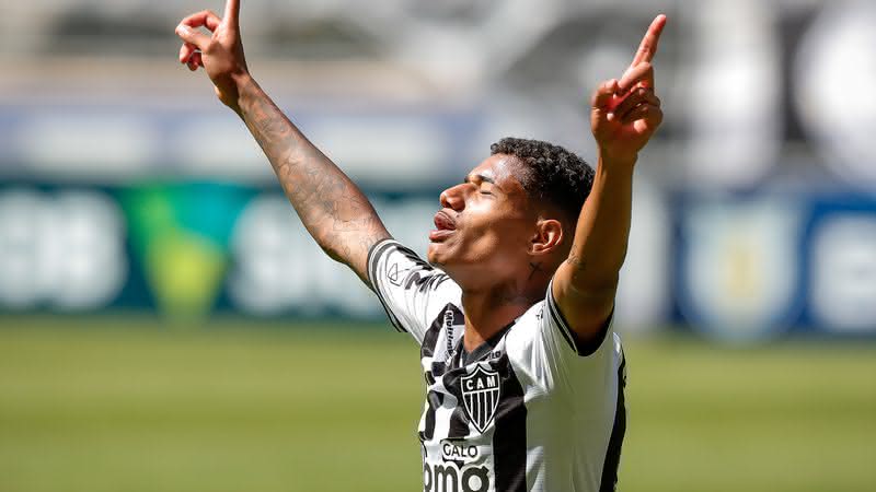 Jovem foi elogiado pelo mandatário do clube - Bruno Cantini / Agência Galo / Atlético