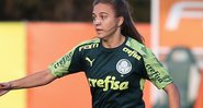 Stefany, do Palmeiras, estreia pelo Brasileirão e se torna a primeira atleta surda do futebol feminino! - Fábio Menotti/Palmeiras