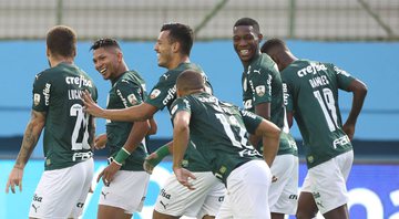 Palmeiras: Abel Ferreira elogia meio-campista e vê chance na Seleção Brasileira - Cesar Greco/Palmeiras/Fotos Públicas