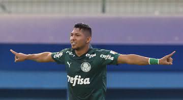 Rony é o jogador com mais participações em gols na Libertadores - César Greco / Palmeiras