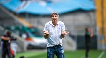 Renato Gaúcho em ação pelo Grêmio - Lucas Uebel / Grêmio