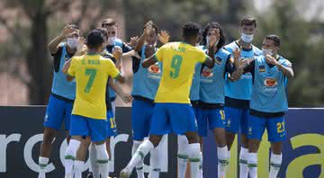 Seleção Brasileira sub-20 empata com o Chile na Granja Comary - Lucas Figueiredo/CBF