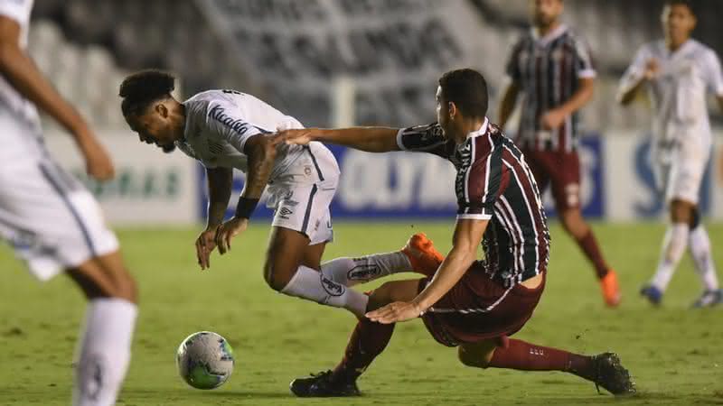 Nino deixou o Fluminense com um a menos - Ivan Storti / Santos FC / Fotos Públicas