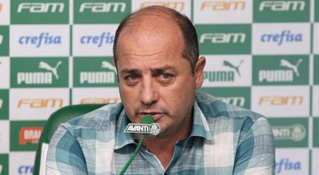 O gerente de futebol falou sobre as mudanças que devem ocorrer esse ano - Agência  Palmeiras/ Divulgação