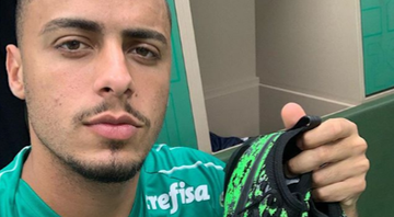 Arthur Cabral fez apenas cinco partida pelo Palmeiras e marcou um gol - Instagram