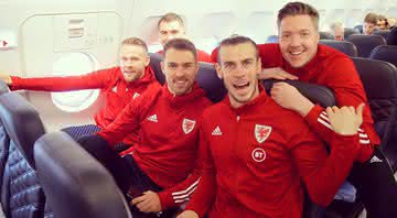 Ramsey é um dos titulares do País de Gales ao lado de Gareth Bale - Instagram @aaronramsey