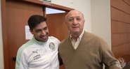 Abel Ferreira e Felipão se reencontram antes de jogo do Palmeiras - YouTube