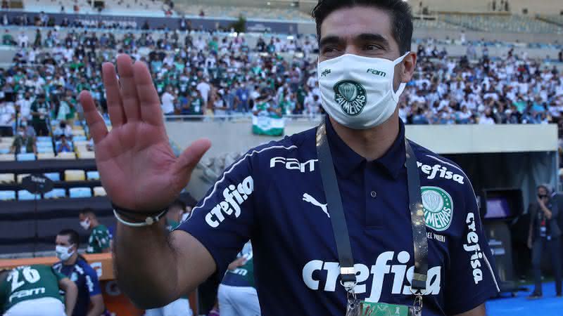 Treinador do Palmeiras, Abel Ferreira em dia de jogo - GettyImages