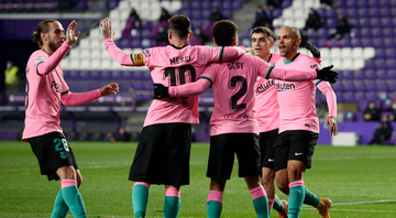 Barcelona domina Valladolid fora de casa e vence por 3 a 0 no Campeonato Espanhol - GettyImages