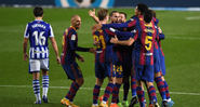 De virada, Barcelona bate a líder Real Sociedad e sobe três posições na tabela da LaLiga - GettyImages