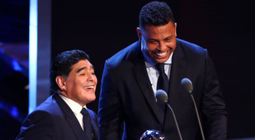 Ronaldo Fenômeno relembra relação com Maradona e última conversa entre eles - GettyImages