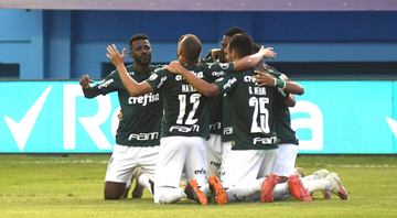 Palmeiras faz três diante do Delfín no Equador, e garante a vitória na Libertadores - GettyImages