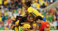 Seleção Brasileira feminina estreia camisa sem estrelas do masculino - GettyImages