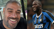 Adriano Imperador liga para Lukaku e belga o elogia - Reprodução/Instagram/GettyImages