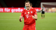 Lewandowski comemorando gol - Getty Images