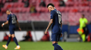 Neymar após derrota - Getty Images
