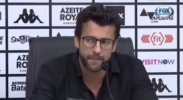Treinador do Botafogo não gostou do posicionamento de Jorge Jesus - Transmissão FoxSports