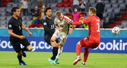 Alemanha e Hungria duelaram na Eurocopa - GettyImages