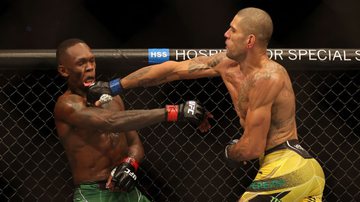 Alex Poatan nocauteou Israel Adesanya e conseguiu uma grande vitória no UFC 281 - GettyImages