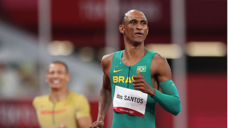 Alison dos Santos colocou o Brasil na final no atletismo - GettyImages